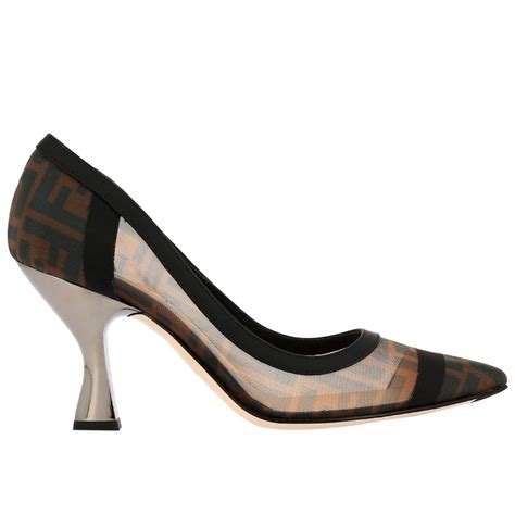 fendi pumps 2016|Fendi women' s wedge pumps.